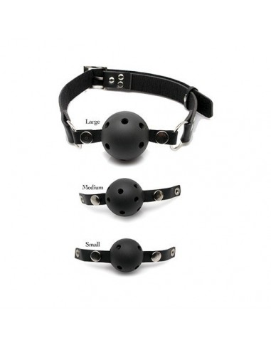 Knebel Ff Ball Gag Training System Black - Kneble do ust - 3
