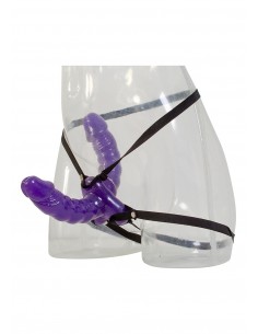 Strapon Z Wibracjami Ff Double Delight Strap On - Strap-ony, dilda na pasku z wibracją - 1