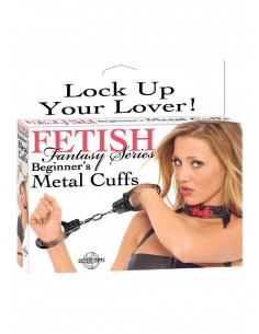 Kajdanki erotyczne FF Beginner Metal Cuffs - Kajdanki erotyczne - 1 2