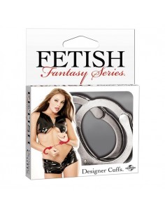 Kajdanki erotyczne FF Designer Cuffs - Silver - Kajdanki erotyczne - 1