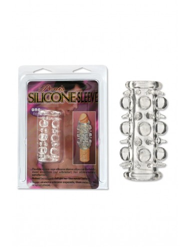 Nakładka Na Penisa  Penis Sleeve Clear - Przedłużki i nakładki na penisa - 1