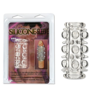 Penis Sleeve – nakładka na penisa z wypustkami 8 cm - 1 2