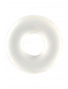 Pierścień na Penisa Stretchy Cockring Clear - Pierścienie erekcyjne niewibrujące - 1