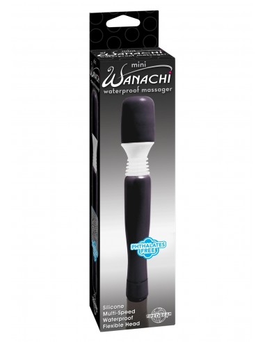 Masażer Wanachi Mini Black - Wibratory Magic Wand - 2