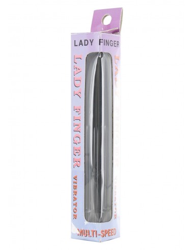 Wibrator Ladyfinger 13 Cm Black - Wibratory Klasyczne - 1