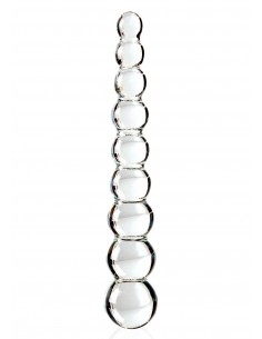 Szklane Kulki Analne Icicles No 2 Hand Blown Massager - Kulki analne, koraliki analne - 1