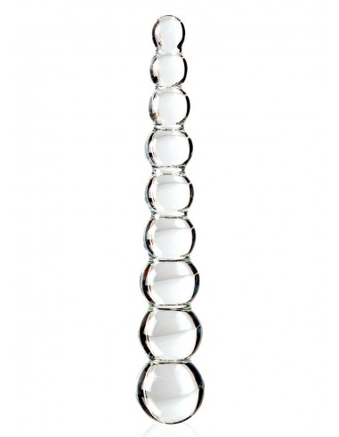 Szklane Kulki Analne Icicles No 2 Hand Blown Massager - Kulki analne, koraliki analne - 1