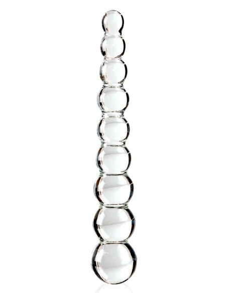 Szklane Kulki Analne Icicles No 2 Hand Blown Massager - Kulki analne, koraliki analne - 1