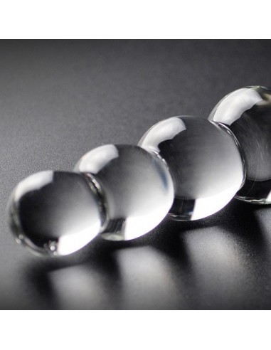 Szklane Kulki Analne Icicles No 2 Hand Blown Massager - Kulki analne, koraliki analne - 3