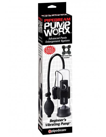 Wibracyjna Pompka Erekcyjna Do Penisa Pw Beginners Vibrating Pump - Pompki erekcyjne i powiększające penisa - 2