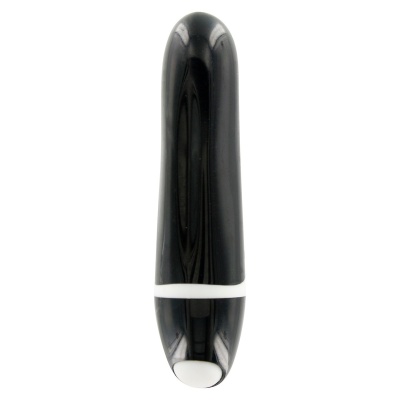 Wibrator Quantum Vibe Black z 7 programami, wodoodporny, 9 cm długości. - 1
