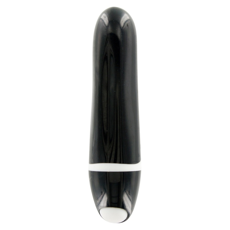 Wibrator Quantum Vibe Black z 7 programami, wodoodporny, 9 cm długości. - 1
