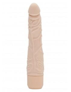 Realistyczny wibrator Classic Slim Vibrator Nude - Wibratory Realistyczne - 1 2