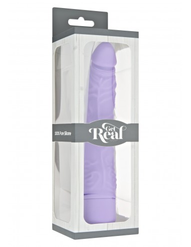 Realistyczny wibrator Classic Slim Vibrator Purple - Wibratory Realistyczne - 2