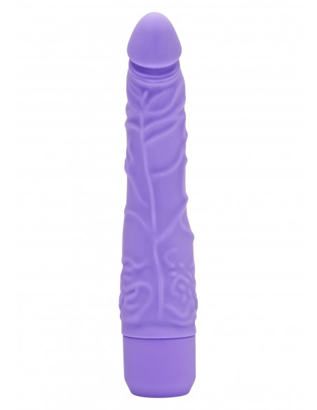 Realistyczny wibrator Classic Slim Vibrator Purple - Wibratory Realistyczne - 3