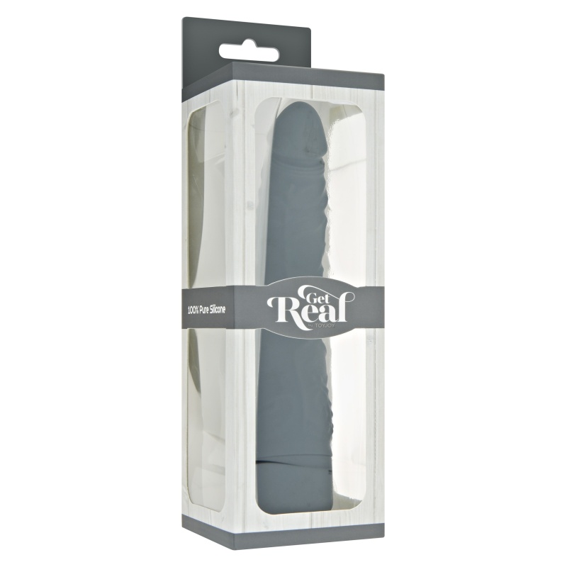 Wibrator Classic Slim z zakrzywionym wałem (18 cm) - 2