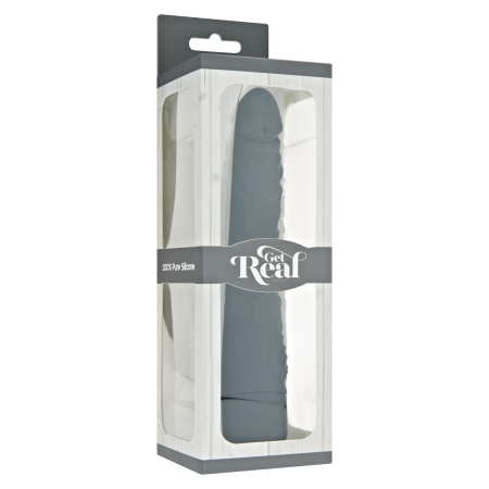 Wibrator Classic Slim z zakrzywionym wałem (18 cm) - 2