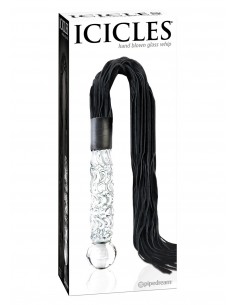 Pejcz BDSM Icicles No 38 - Glass Whip - Baty, pejcze i packi - 1