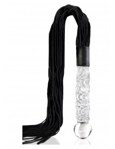 Pejcz BDSM Icicles No 38 - Glass Whip - Baty, pejcze i packi - 1 2