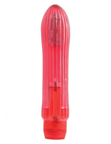 Żelowy wibrator Juicy Jewels Ruby Red Vibe - Wibratory żelowe - 2