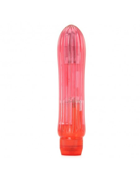 Żelowy wibrator Juicy Jewels Ruby Red Vibe - Wibratory żelowe - 3