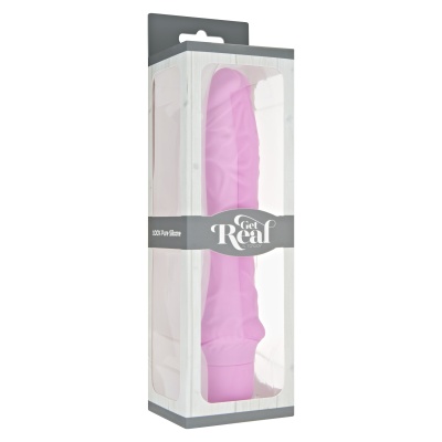 Wibrator Classic Large 25 cm z realistyczną główką i 7 trybami wibracji - 1 2