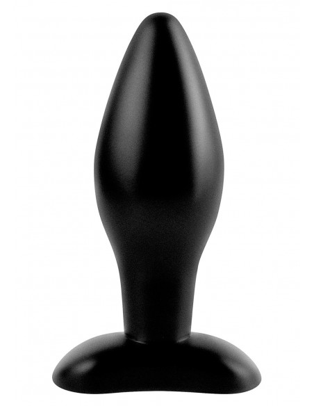 Korek analny AFC Medium Silicone Plug Black - Korki analne silikonowe - 1