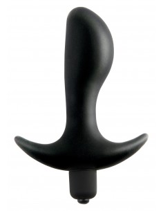 Korek analny wibrujący Vibrating Perfect Plug Black - Kulki i korki analne wibrujące - 1