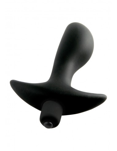 Korek analny wibrujący Vibrating Perfect Plug Black - Kulki i korki analne wibrujące - 3