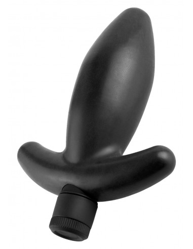 Korek analny wibrujący Beginners Anal Anchor Black - Kulki i korki analne wibrujące - 3