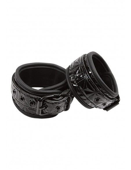 Kajdanki erotyczne Sinful Ankle Cuffs Black - Kajdanki erotyczne - 1