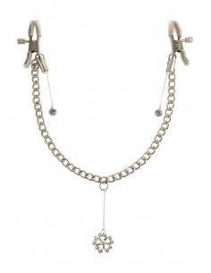 Klamry na sutki Ff Crystal Nipple Clamps - Klamry i klipsy na sutki - 1 2