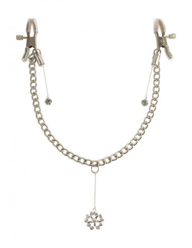 Klamry na sutki Ff Crystal Nipple Clamps - Klamry i klipsy na sutki - 2