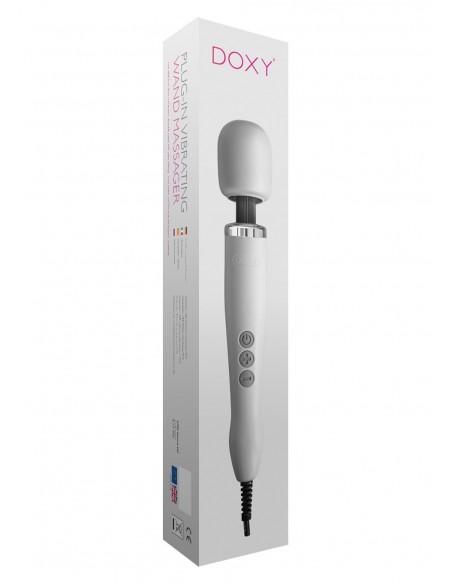Masażer Doxy White - Wibratory Magic Wand - 2