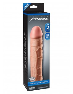 Nakładka Na Penisa Fx Perfect Przedłużenie O 5 Cm Flesh - Przedłużki i nakładki na penisa - 1