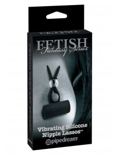 Klamry Na Sutki Wibrujące LASSO - Klamry i klipsy na sutki - 1