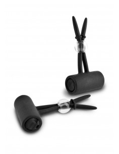 Klamry Na Sutki Wibrujące LASSO - Klamry i klipsy na sutki - 1 2