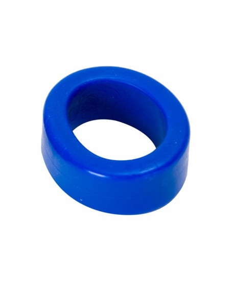 Pierścień na Penisa Titanmen Cockring Blue - Pierścienie erekcyjne niewibrujące - 1