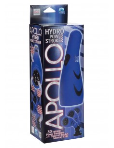 Masturbator Z Wibracją Apollo Hydro Power Stroker Blue - Masturbatory i Sztuczne pochwy - 1