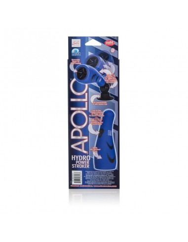 Masturbator Z Wibracją Apollo Hydro Power Stroker Blue - Masturbatory i Sztuczne pochwy - 4