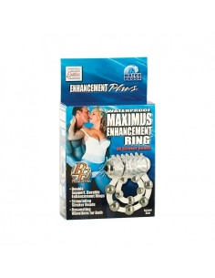 Pierścień Na Penisa Wibrujący Maximus Ring 10 Stroke Beads - Pierścienie erekcyjne wibrujące - 1 2