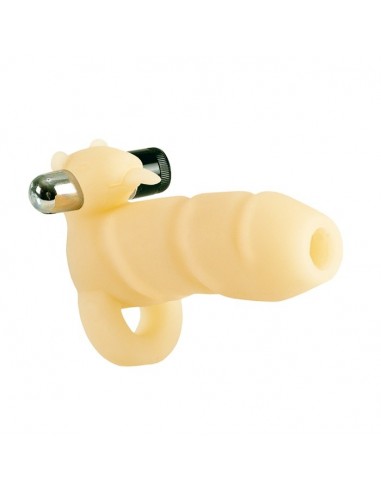 Wibrująca Nakładka Na Penisa 4 Way Arouser Ultimate Beaver - Przedłużki i nakładki na penisa - 1