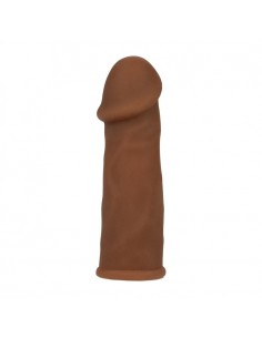 Przedłużenie Penisa Futurotic Brązowe - Przedłużki i nakładki na penisa - 1