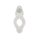 Teaser Enhancer Ring – pierścień z kulką ze stali nierdzewnej 7,6 x 3,0 cm - 1