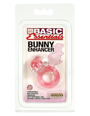 Pierścień Na Penisa Wibrujący Basic Essentials Bunny Enhancer - Pierścienie erekcyjne wibrujące - 2