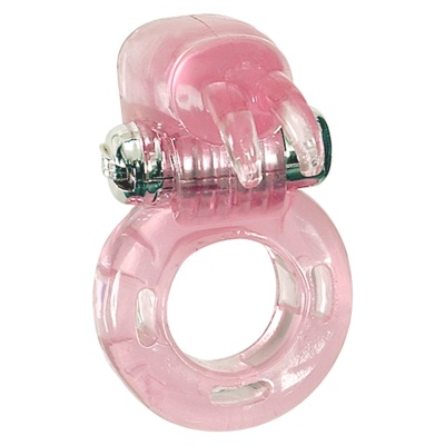 Pierścień na penisa Bunny Enhancer z wibracją, średnica zewnętrzna 4 cm - 1