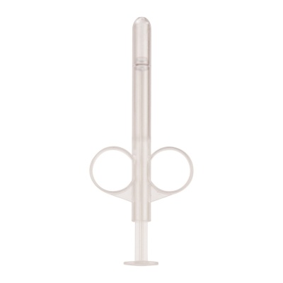 Strzykawka do lubrykantu Lube Tube 8 cm z tłokiem - 1