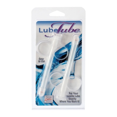 Strzykawka do lubrykantu Lube Tube 8 cm z tłokiem - 1 2
