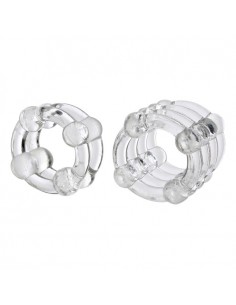 Zestaw pierścieni erekcyjnych Colt Enhancer Rings Clear 6 szt. - Pierścienie erekcyjne niewibrujące - 1