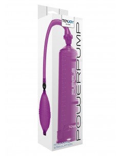 Pompka Erekcyjna Do Penisa Toy Joy Power Pump Purple - Pompki erekcyjne i powiększające penisa - 1 2